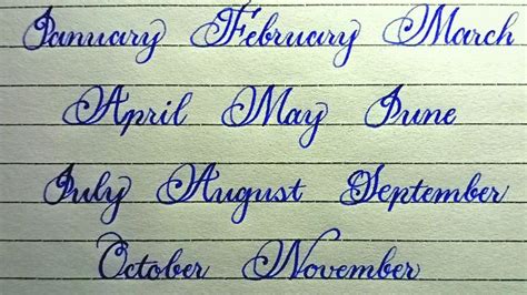 How to Write January in Cursive and Explore the Art of Calligraphy